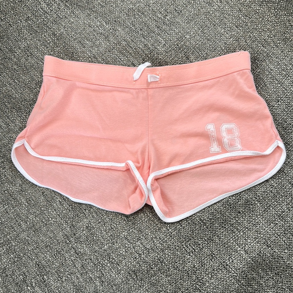 Abercrombie Kids Girls Peach Colored Shorts Size Small